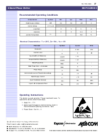 浏览型号MAPCGM0003的Datasheet PDF文件第2页