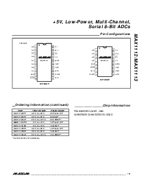 浏览型号MAX1113CEE的Datasheet PDF文件第19页
