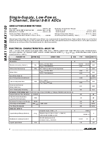 浏览型号MAX1108EUB的Datasheet PDF文件第2页
