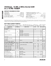 浏览型号MAX1069ACUD的Datasheet PDF文件第2页