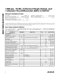 浏览型号MAX1086EKA-T的Datasheet PDF文件第2页