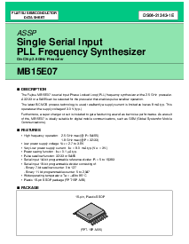 浏览型号MB15E07PFV1的Datasheet PDF文件第1页