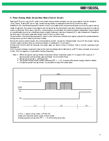 浏览型号MB15E05PFV1的Datasheet PDF文件第11页