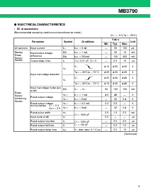 浏览型号MB3790PFT的Datasheet PDF文件第9页