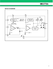 浏览型号MB3776A的Datasheet PDF文件第3页