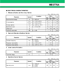 浏览型号MB3776A的Datasheet PDF文件第5页