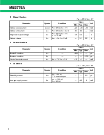 浏览型号MB3776A的Datasheet PDF文件第6页