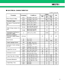 浏览型号MB3761的Datasheet PDF文件第3页