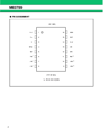 浏览型号MB3789的Datasheet PDF文件第2页