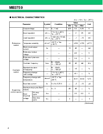 浏览型号MB3759P的Datasheet PDF文件第4页