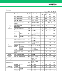 浏览型号MB3759PF的Datasheet PDF文件第5页