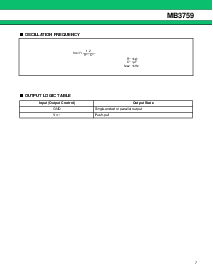 浏览型号MB3759PF的Datasheet PDF文件第7页