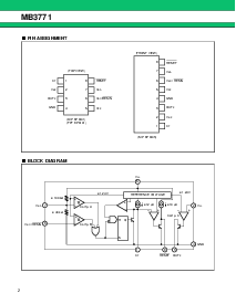 浏览型号MB3771P的Datasheet PDF文件第2页