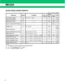 浏览型号MB4204的Datasheet PDF文件第4页