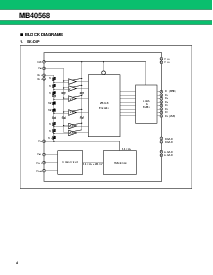 浏览型号MB40568PF的Datasheet PDF文件第4页