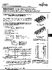 浏览型号MB84256A-70LLP的Datasheet PDF文件第1页