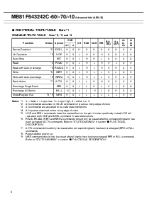 浏览型号MB81F643242C-70的Datasheet PDF文件第6页