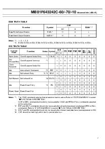 浏览型号MB81F643242C-70的Datasheet PDF文件第7页