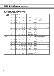 浏览型号MB81N643289的Datasheet PDF文件第8页