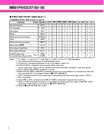 浏览型号MB81P643287-50的Datasheet PDF文件第6页