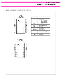 浏览型号MB8117800A-60的Datasheet PDF文件第3页