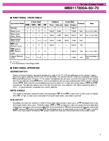 浏览型号MB8117800A-60的Datasheet PDF文件第5页