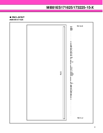 浏览型号MB81ES173225-15WFKT-X的Datasheet PDF文件第3页