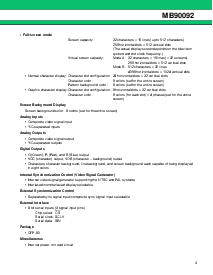 浏览型号MB90092的Datasheet PDF文件第3页