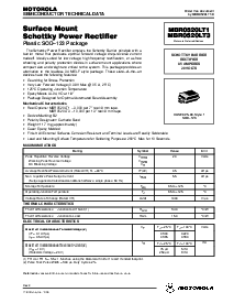 浏览型号MBR0520LT3的Datasheet PDF文件第1页