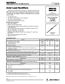 浏览型号MBR160的Datasheet PDF文件第1页