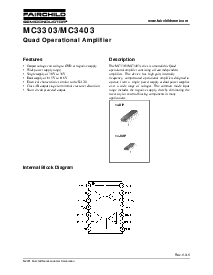 浏览型号MC3303D的Datasheet PDF文件第1页