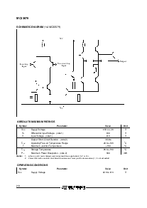 浏览型号MC33079N的Datasheet PDF文件第2页