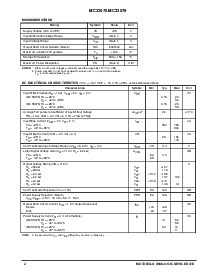 浏览型号MC33079P的Datasheet PDF文件第2页