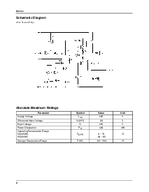 浏览型号MC4558VP的Datasheet PDF文件第2页