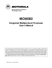 浏览型号MC68302PV16的Datasheet PDF文件第1页