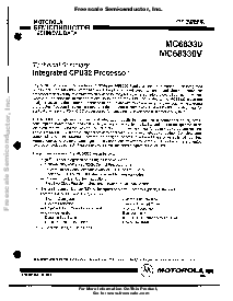 浏览型号MC68330的Datasheet PDF文件第1页