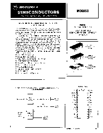 浏览型号MC6850的Datasheet PDF文件第1页