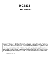 浏览型号MC68331CPV16的Datasheet PDF文件第1页