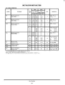 浏览型号MC74AC259D的Datasheet PDF文件第5页