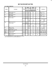 浏览型号MC74AC256D的Datasheet PDF文件第5页