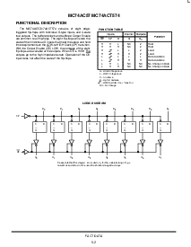 浏览型号MC74AC57DW的Datasheet PDF文件第2页