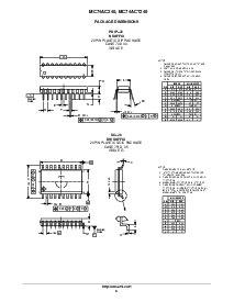 浏览型号MC74AC240N的Datasheet PDF文件第6页