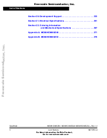 浏览型号MC908GZ32MFA的Datasheet PDF文件第6页