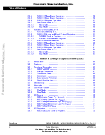 浏览型号MC908GZ32MFA的Datasheet PDF文件第8页
