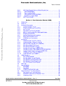 浏览型号MC908GZ32MFA的Datasheet PDF文件第9页