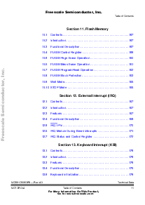 浏览型号MC908GR4CDWR2的Datasheet PDF文件第11页