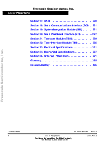 浏览型号MC908GR4CDWR2的Datasheet PDF文件第6页