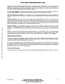 浏览型号MCF5206的Datasheet PDF文件第5页