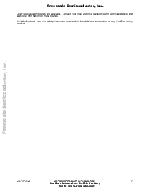 浏览型号MCF5206的Datasheet PDF文件第7页