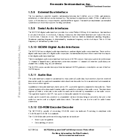 浏览型号MCF5249PB的Datasheet PDF文件第9页